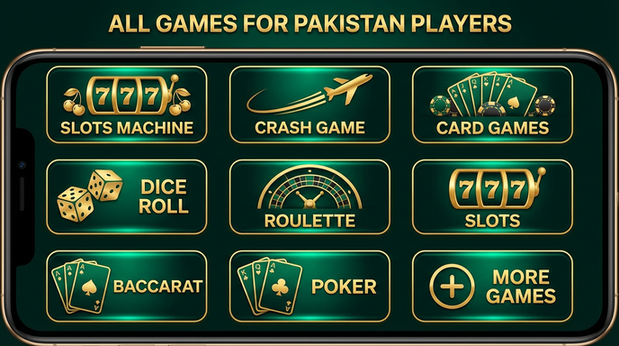 Main screen of lucky 3vegas games page for PK players - 4